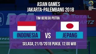 Live Streaming Semifinal Badminton Asian Games 2018, Tim Putri Indonesia Vs Jepang Pukul 12.00 WIB