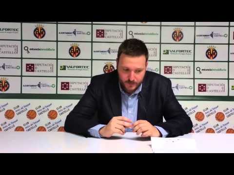 Sala de prensa Segundo Amics - Lucentum (PlayOff): Toni Ten