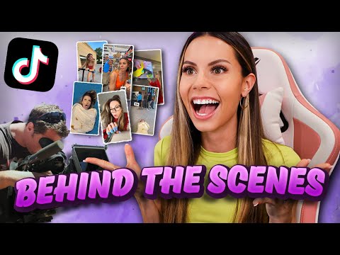 REACTING To MY NEWEST TIKTOKS 2024 *behind the scenes*