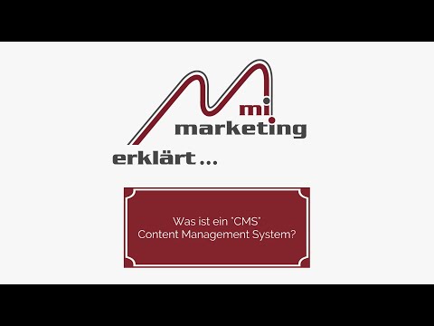 mi-marketing erklärt... Was ist ein Content Management System (CMS)?