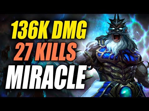 Miracle • Zeus • 136K DMG — Pro MMR