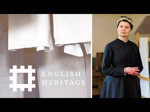 洗衣房之旅--維多利亞時代的方式。 (A Tour of the Laundry - The Victorian Way)