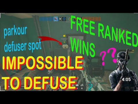4 IMPOSSIBLE To Defuse Spots In Rainbow Six Siege...