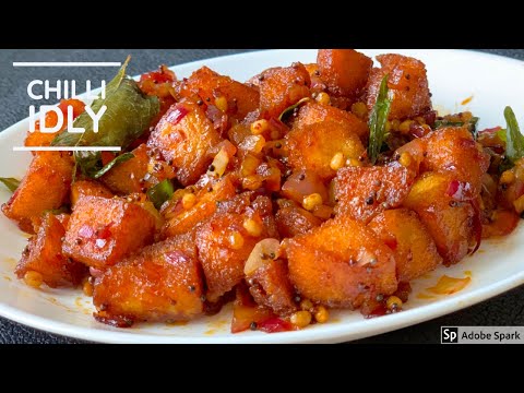Chili Idli Recipe | How to make Chilli Idli | How to Make Simple Homemade Indo Chinese Food