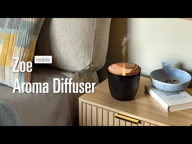 Video Teaser für Aroma Diffuser Zoe mobile von Stadler Form