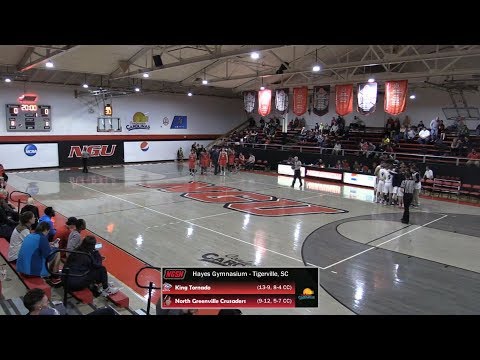 NGU Men's Basketball 2017-18 Highlights - North Greenville vs. King