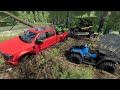Saving other stuck campers with our mud truck and ATV | Farming Simulator 22