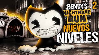 Los NUEVOS NIVELES de BENDY'S NIGHTMARE RUN! || BENDY VS EL TAXI || Bendy's Nightmare RUN #2