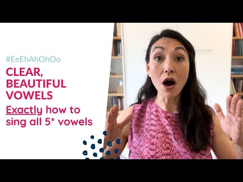 Clear, Beautiful VOWELS!! Free PDF - Exactly how to sing ee, eh, ah, oh and oo without tension.