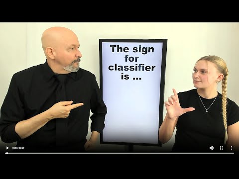 Three Little Pigs Story Dr Bill and Carlos playing around with depictive signing classifiers