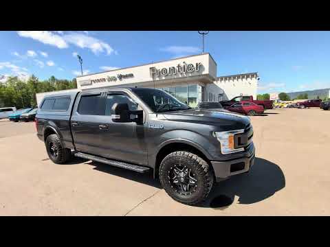 2018 Ford F-150 XLT 4WD SuperCrew 6.5' Box in Gray for sale at Frontier Chrysler Dodge Jeep Ram Fiat Ltd. in Smithers, BC