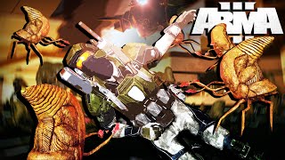Marine's Last Stand Against The Flood | Arma 3 Halo