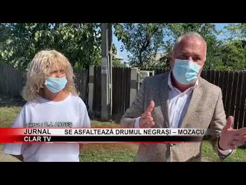 stire 05 08 2020   Se asfalteaz​ă drumul Negrași – Mozacu