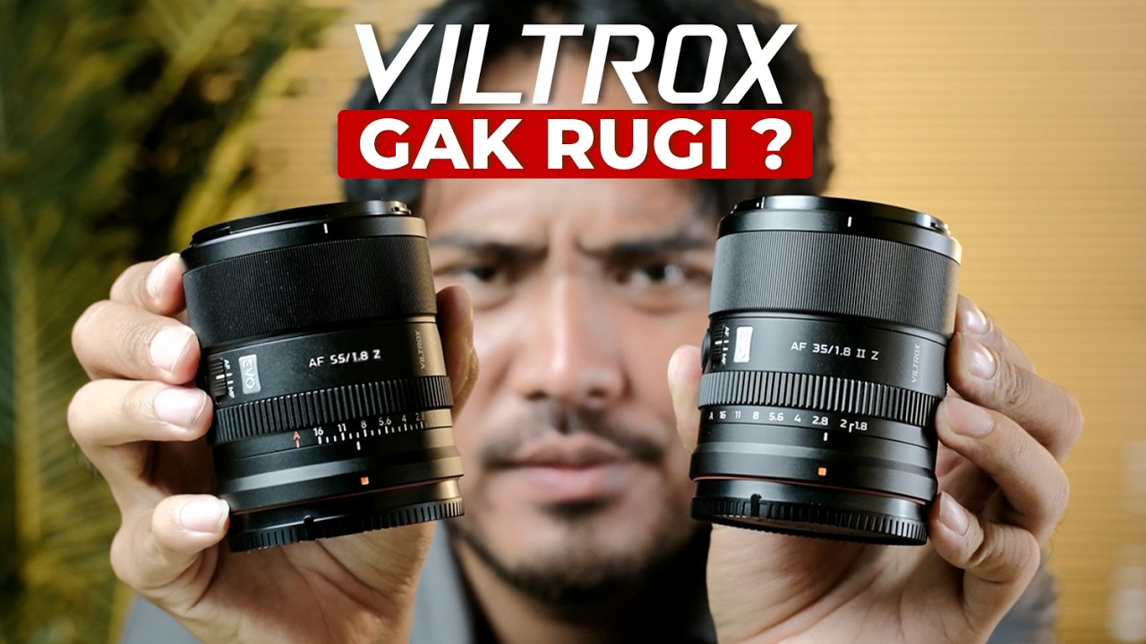 KEBAGUSAN GAK SIH? | Unboxing Viltrox 35mm & 55mm F/1.8 EVO APO