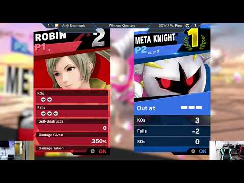 BOWU x SSBE #34 - Winners Quarters - Enarmonia (Robin) vs Mr. Ping (Meta Knight)