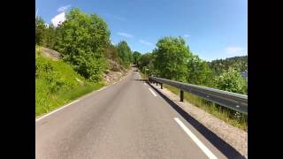 preview picture of video 'MC tur i Telemark -Sannidal - Fv363-Fv38-Fv210 - Feset'