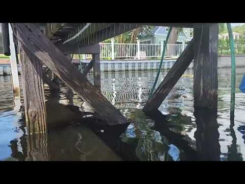 Review cross bracing of lake dock and boathouse - Part 2