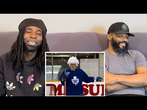 Conan Trains With The Toronto Maple Leafs Reaction