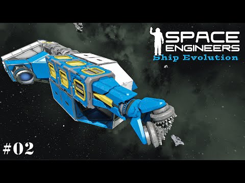Space Engineers: Ship Evolution - Finding Resources By Asteroid Hopping EP2