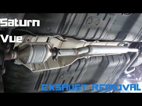 Saturn vue 3.5 Exhaust removal