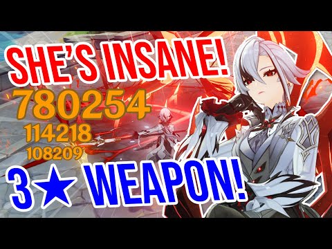 C0 Arlecchino is STILL CRAZY! 3★ Weapon Showcase! Genshin Impact