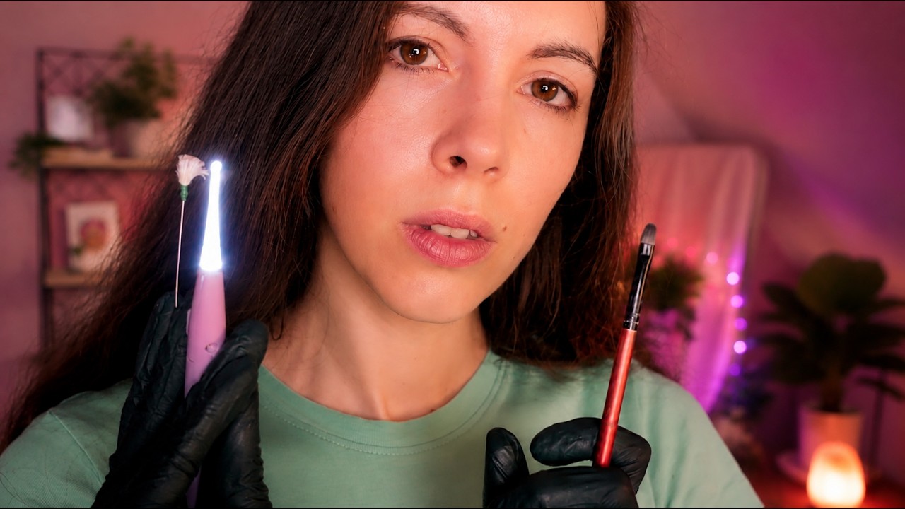 ASMR Ear Cleaning That Gets Clearer the Longer You Watch