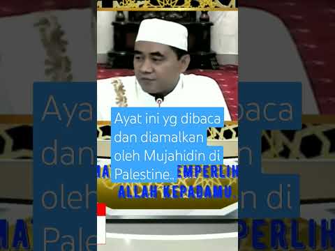 Firman Allah yang dibaca oleh Mujahidin Palestine.. #gurubakhiet#