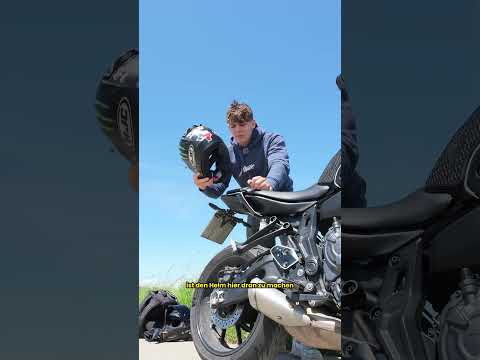 Motorradhelm mitnehmen. (für Anfänger)
