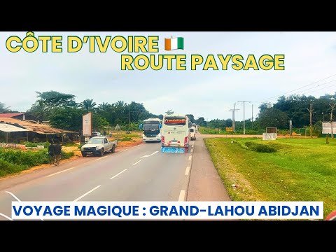 Grand-Lahou - Abidjan 🇨🇮: Le Voyage qui Fait Rêver ?