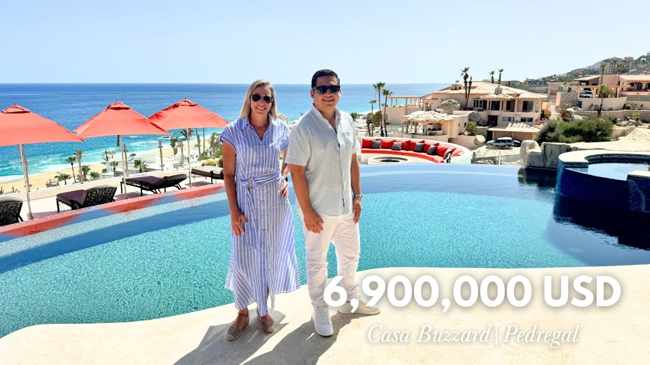 Mansion for sale in Pedregal, Cabo San Lucas: Casa Buzzard with Gaby and Jesús