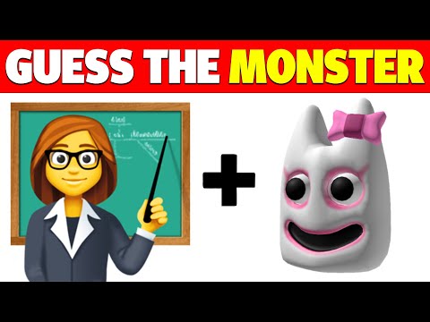 Guess The MONSTER'S By EMOJI | GARTEN OF BANBAN 4 + BILLIE BUST UP | Barnaby, Banbaleena, Fantoccio