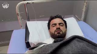 عنصر أمن يروي تفاصيل تعرضه للإصابة من قبل أحد المحتجين خلال تأديته واجبه في ح