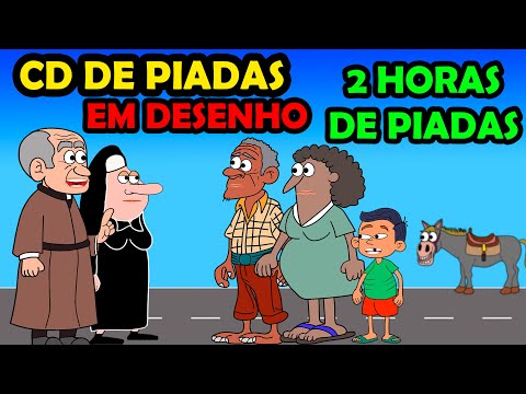 CD DE PIADAS ANIMADAS VARIADAS - PIADAS EM DESENHO (PARTES)