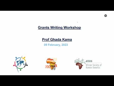 AfSHG GrantWriting 9Feb2023