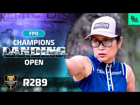 2026 Champions Landing Open | FPO R2B9 | Scoggins, Laine, Allen, Ricciotti | Jomez Disc Golf