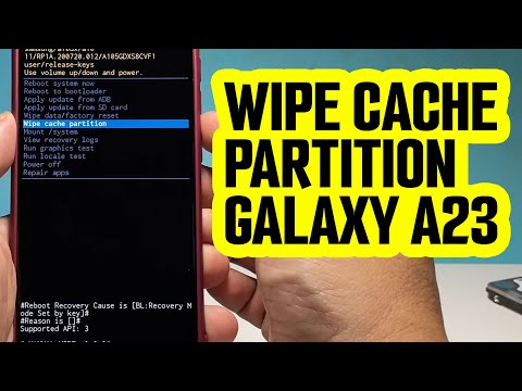 How To Wipe Cache Partition On Samsung Galaxy A23