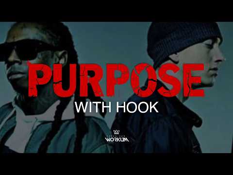 "Purpose" (with hook) | Rap Instrumental | Rap Beat With An Inspiring Hook