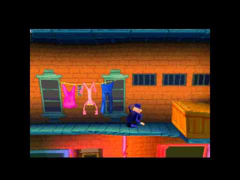 pink panther pinkadelic pursuit ps1 playstation gameplay