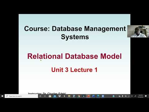 Relational Database Model logical structure Database Management System