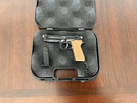 Premium Metal M92A1 Keychain