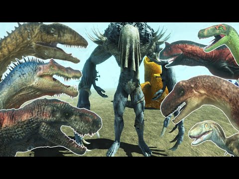 Scourge VS ALL DINOSAURS - ANIMAL REVOLT BATTLE SIMULATOR
