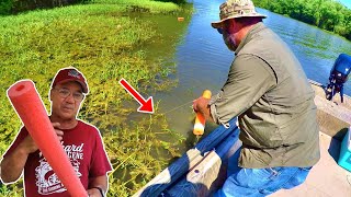 How To Catch LOADS Of Catfish With A Pool Noodle!!!