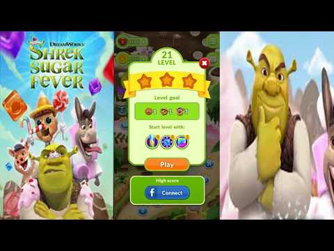 SHREK SUGAR FEVER LEVEL 21