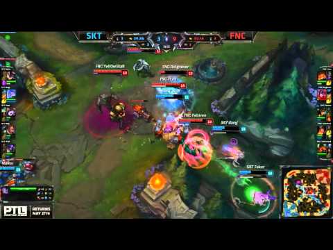 SKT vs FNC | Baron Bait | MSI 2015