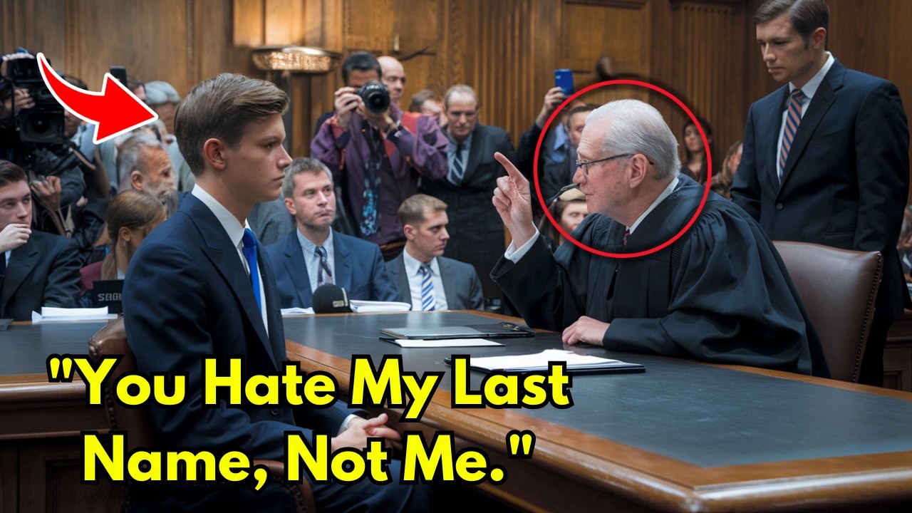 Judge MOCKS Barron Trump in court, but what he said surprised everyone!