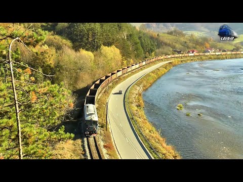 LDE2100 60-0352-4 & Marfar MMV Freight Train in Defileul Crișului Repede Canyon - 19 November 2020
