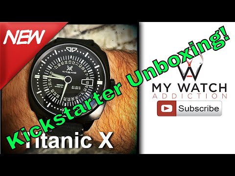 Watch Unboxing the Titanic X from OVD Watches