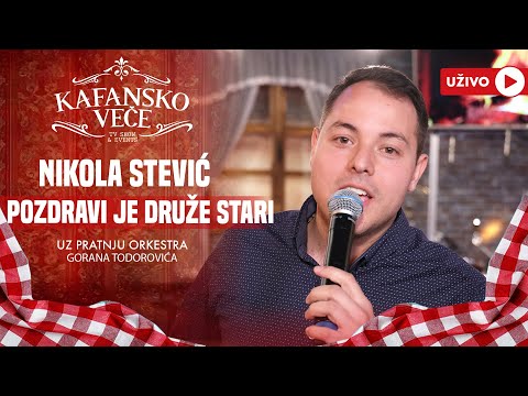 NIKOLA STEVIC I ORK. GORANA TODOROVICA - POZDRAVI JE DRUZE STARI | UZIVO | 2024