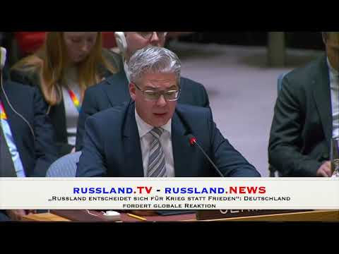 „Russland entscheidet sich für Krieg statt Frieden“: Deutschland fordert globale Reaktion