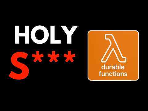 Serverless functions just got way better... (AWS cooked)